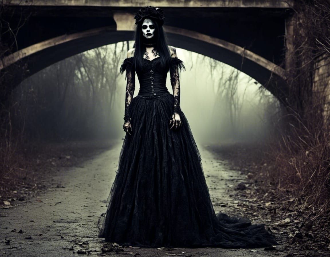 gothic ghost in the mist