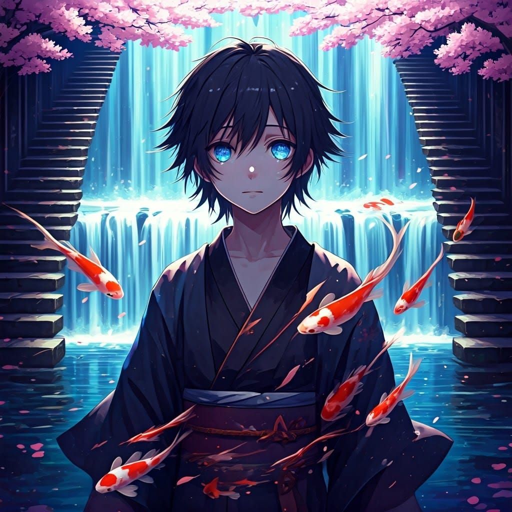 Anime Heroine Transcends Reality in Vibrant, Surreal Dreamsc...