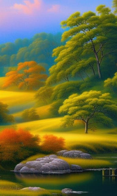 Orioles Singing: A Detailed Digital Bird Portrait