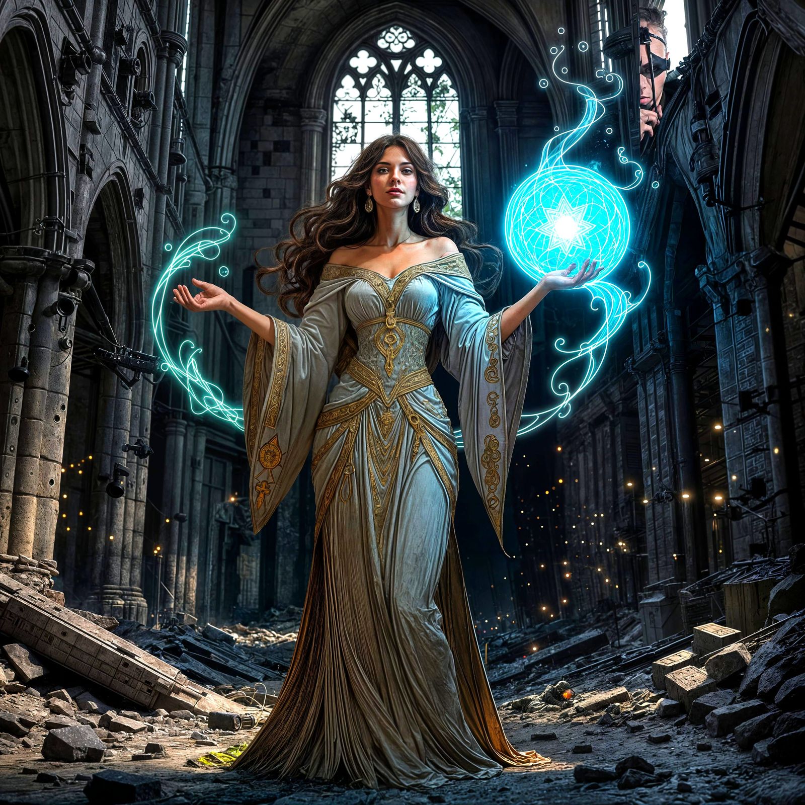 Creative Fusion of Two Distinct Visual Elements