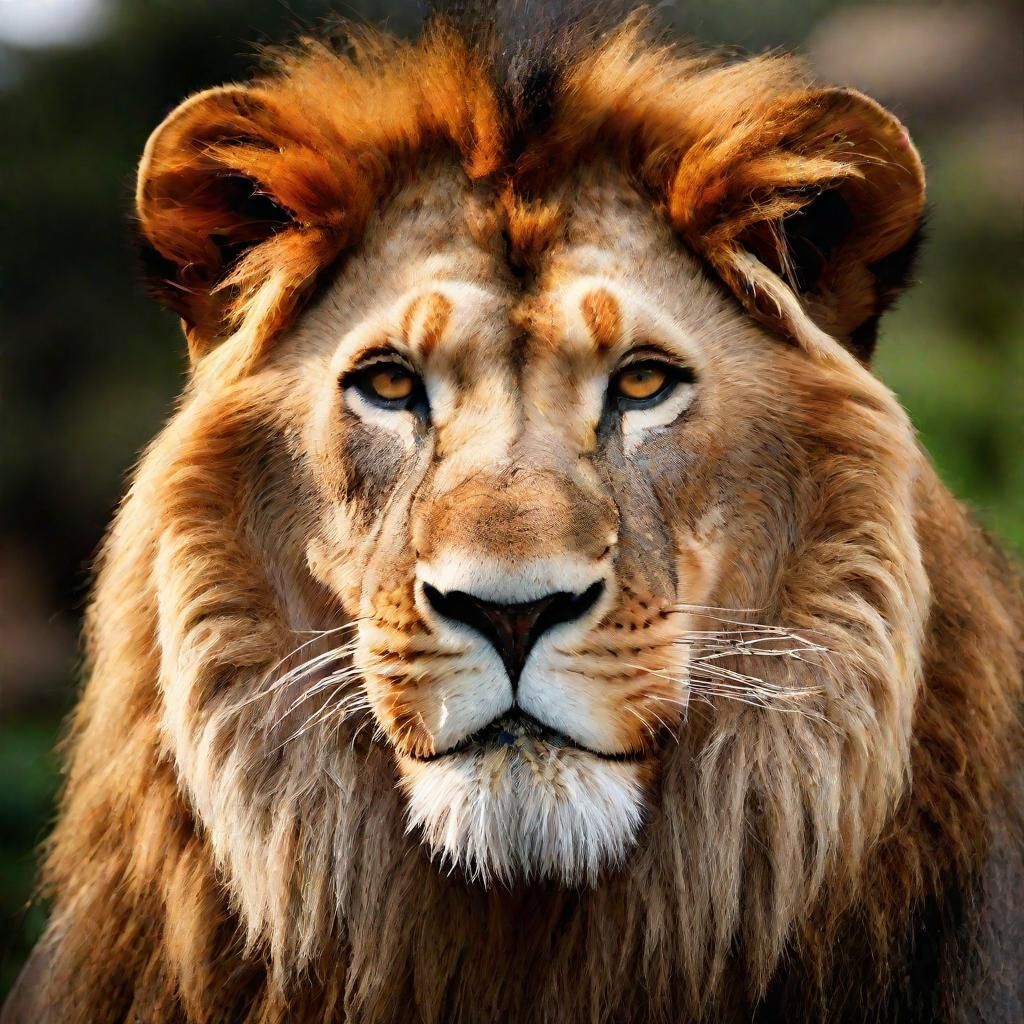 Simba Portrait: Professional Photography Style