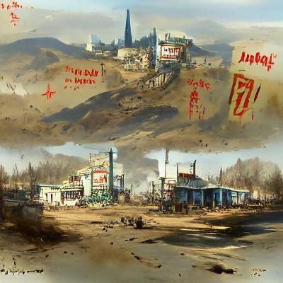 Fallout 4 Inspired Jinan Concept Art