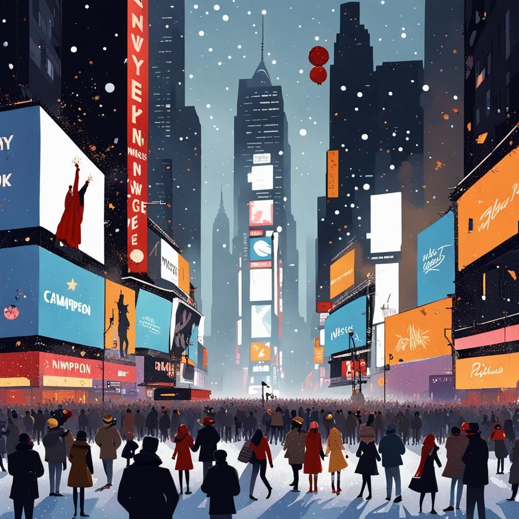 New Year's Eve Celebration in Times Square