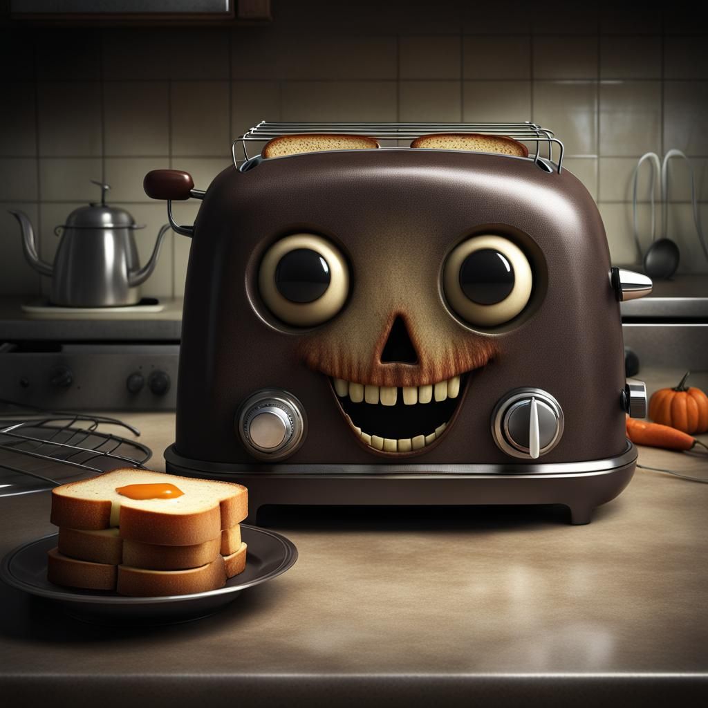 The Terrifying Toaster. Breakfast Anyone?