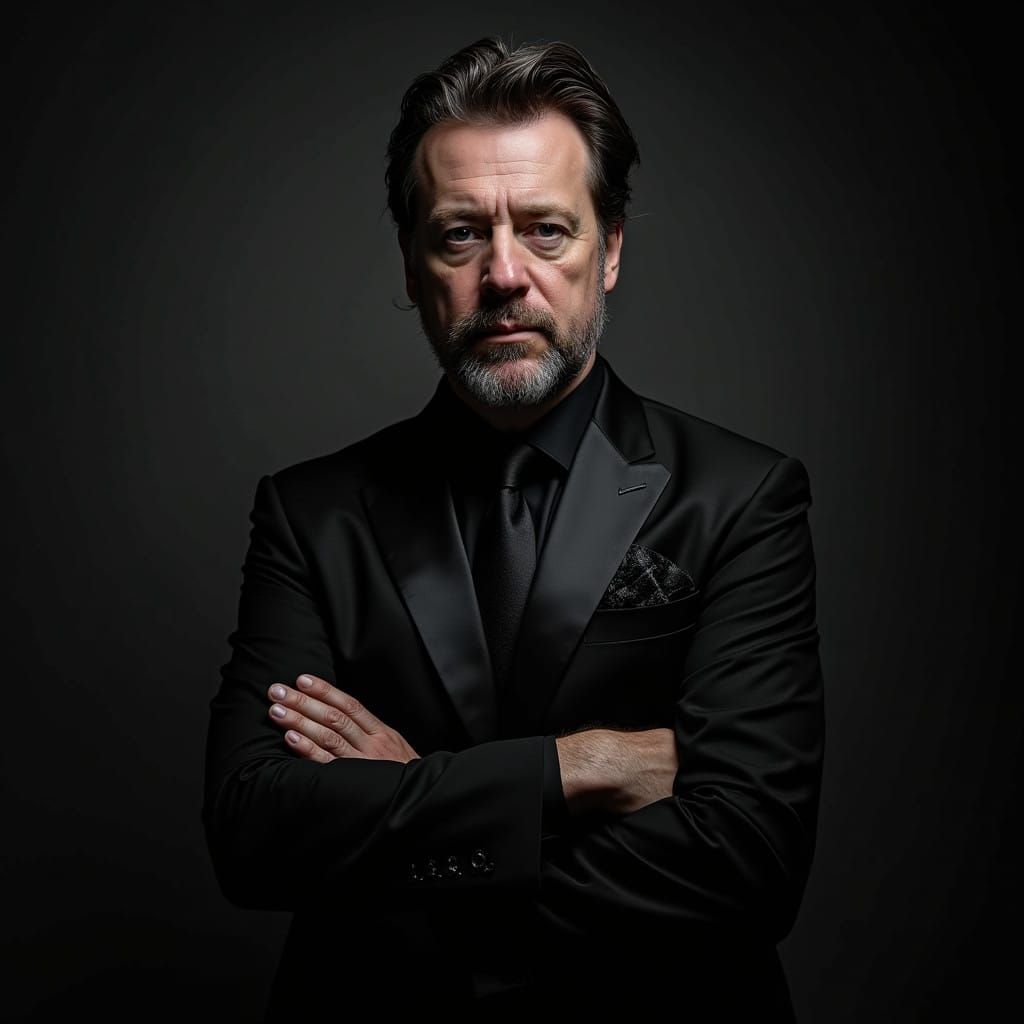 Dark Fantasy Cityscape in Harcourt-Inspired Art