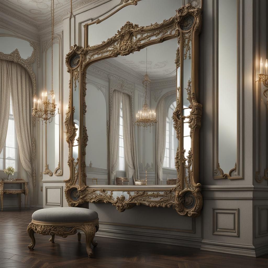 Mysterious Mirror Reflects a Hidden World