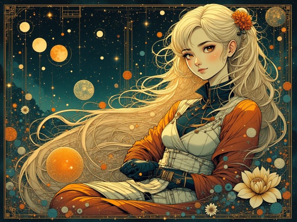 Relaxed Fox Generated with LoRA Models