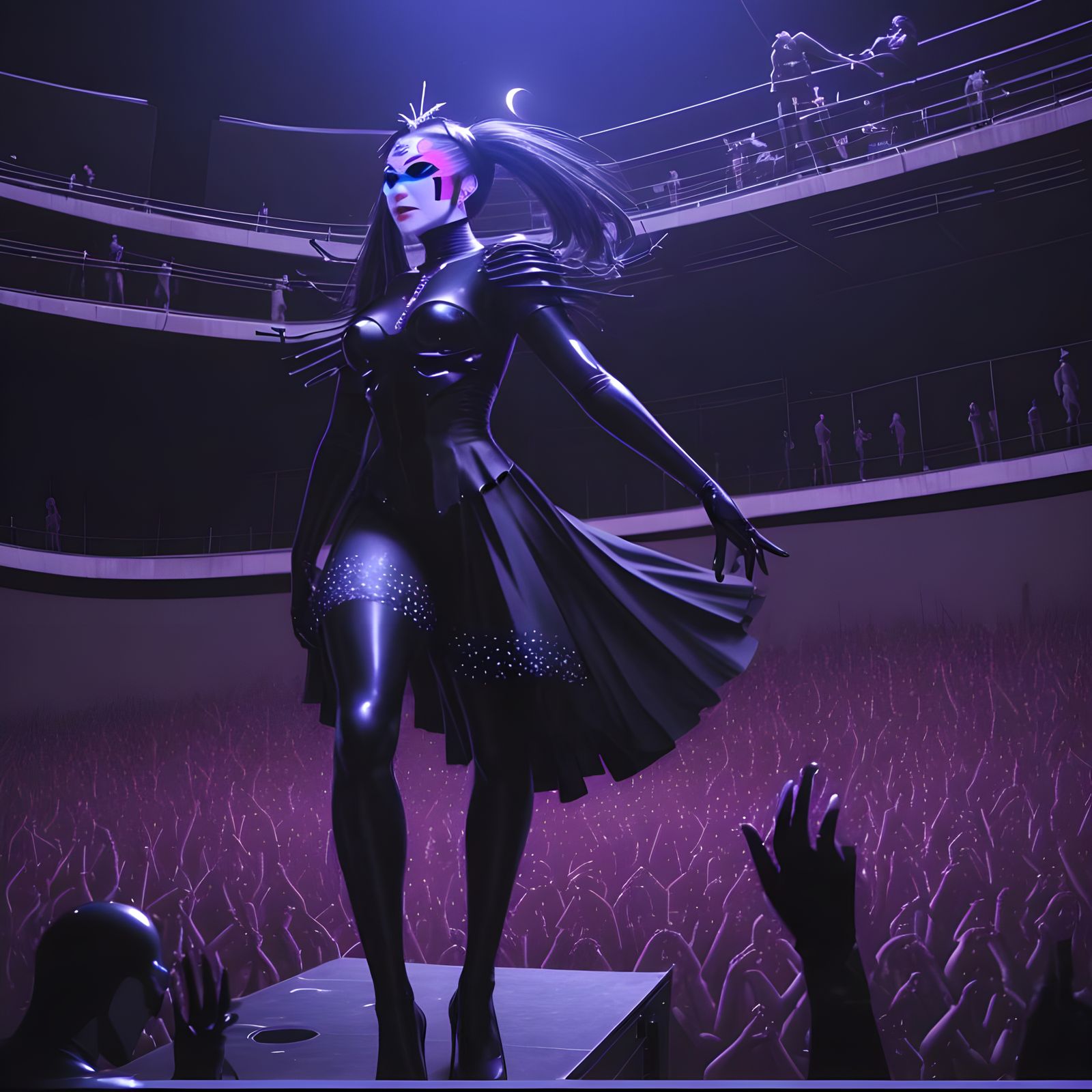 Night at the Techno Opera: Cyberpunk Extravaganza