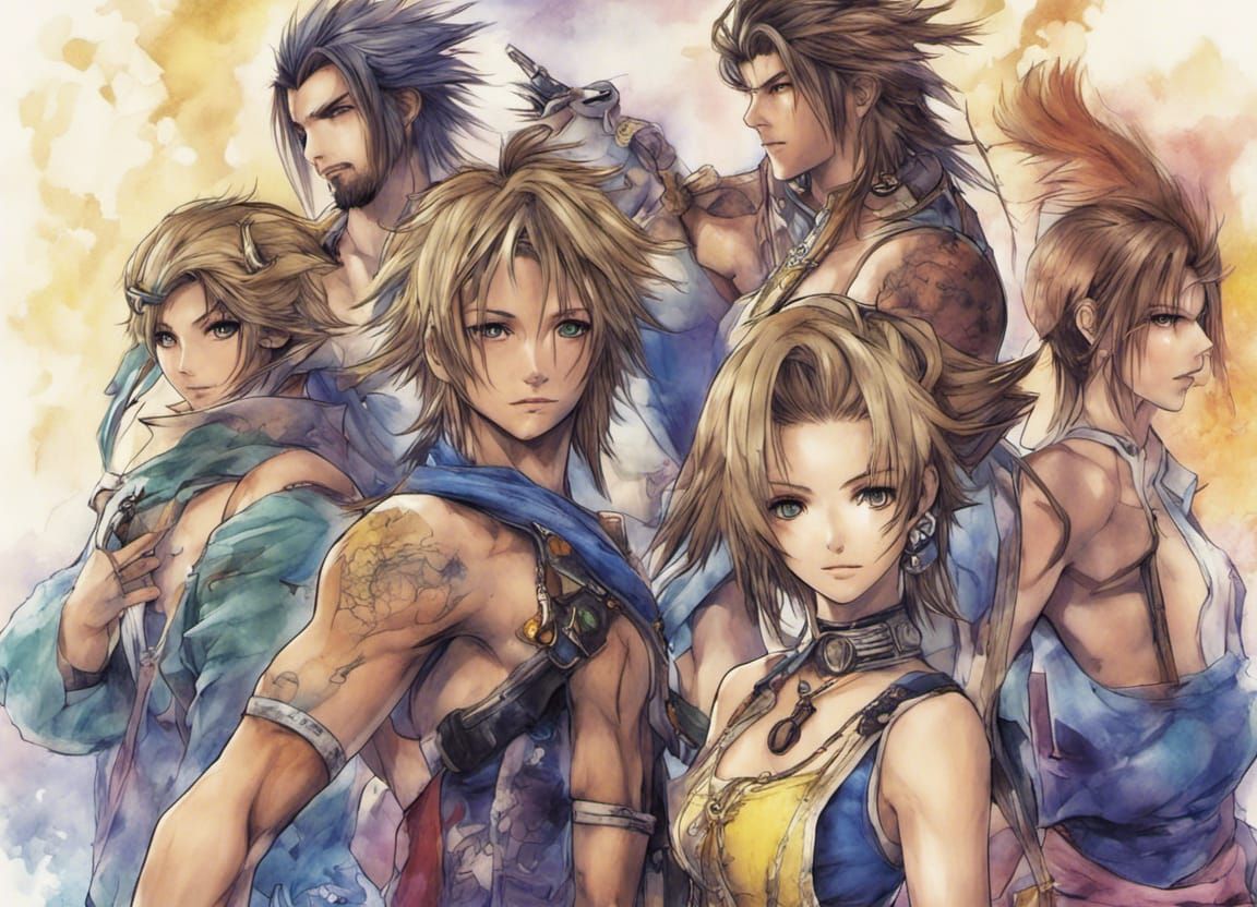 Anime Character in Japanese Manga Style