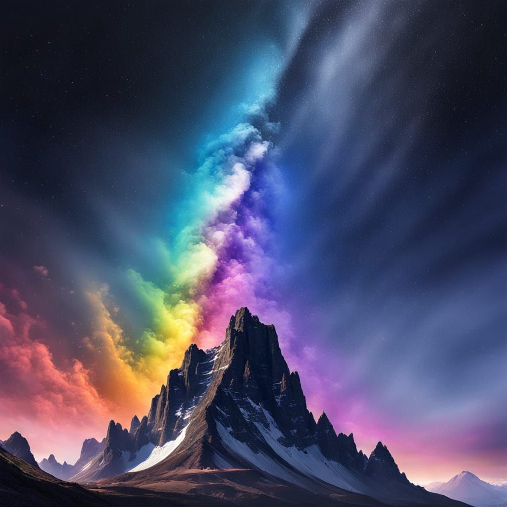 Vibrant Galaxy in a Kaleidoscope of Colors