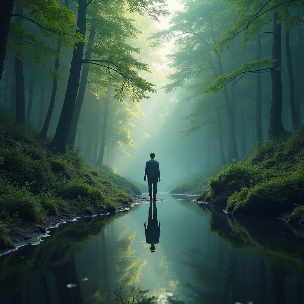 Abstract Dreamscape: Isolation in Split-Infinity