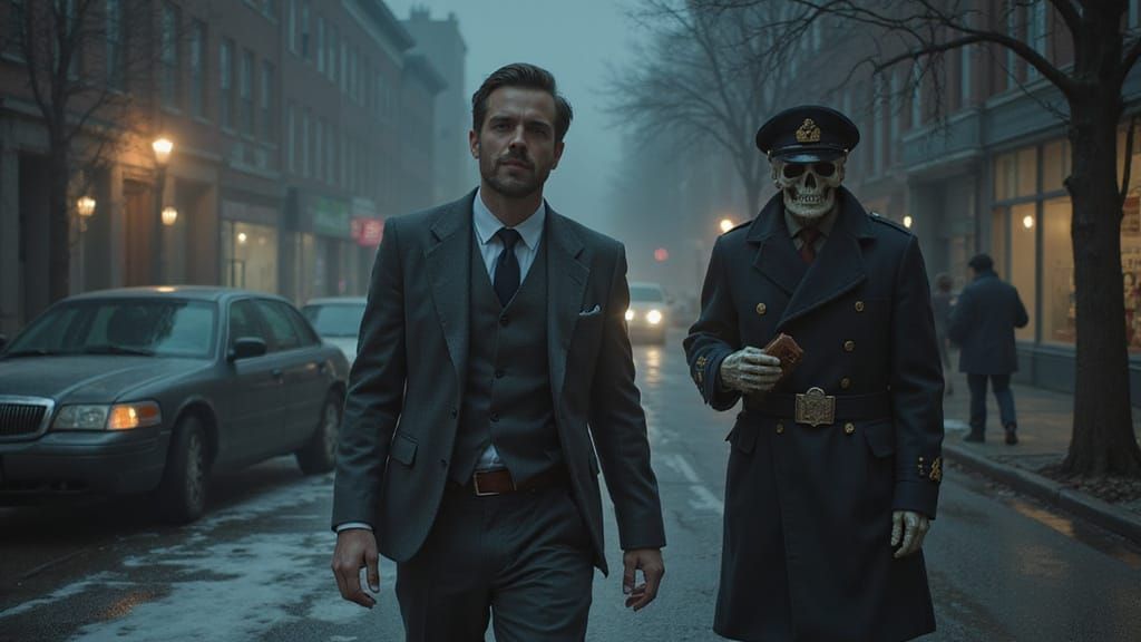 Mystical Crime Scene Investigation in Urban Setting