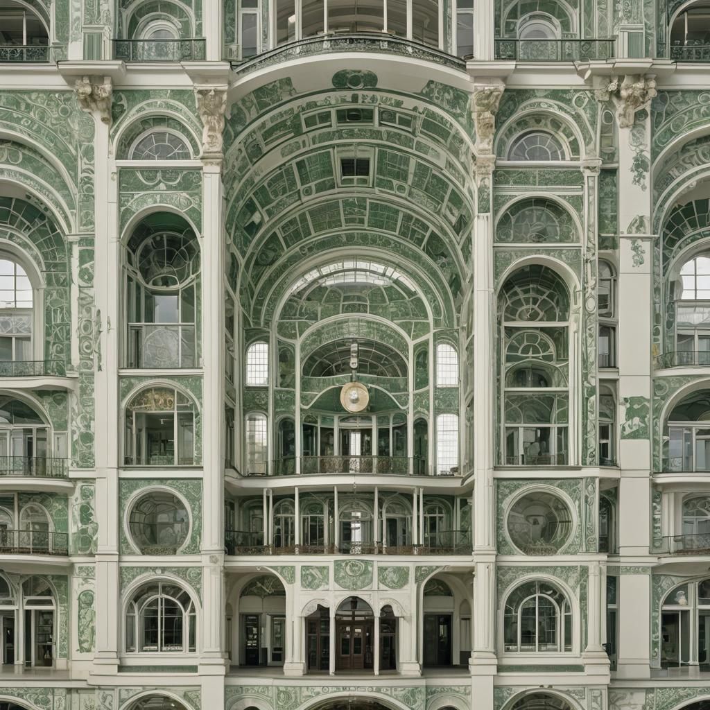 Otto Wagner: An AI Interpretation