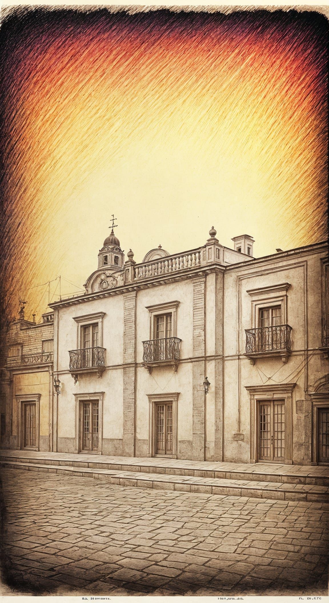 Classic Film Noir in Monochrome: Mexican Maritime Village