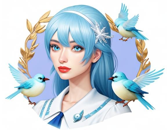 Ice Bird Girl