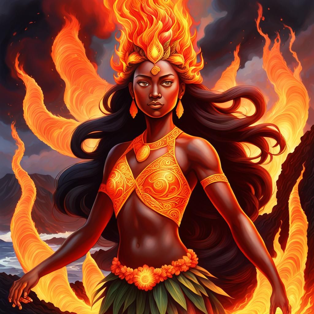Pele: Hawaiian Goddess of Fire and Lava