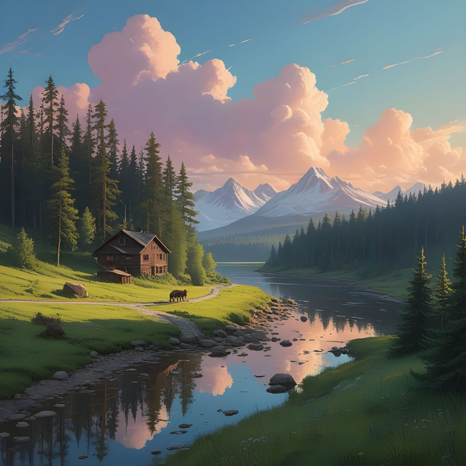 A New World Emerges in Vibrant Colors