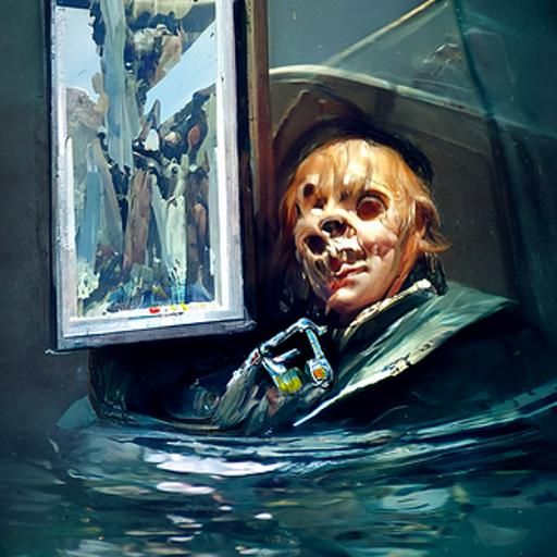 Oil Painting in the Style of James Gurney