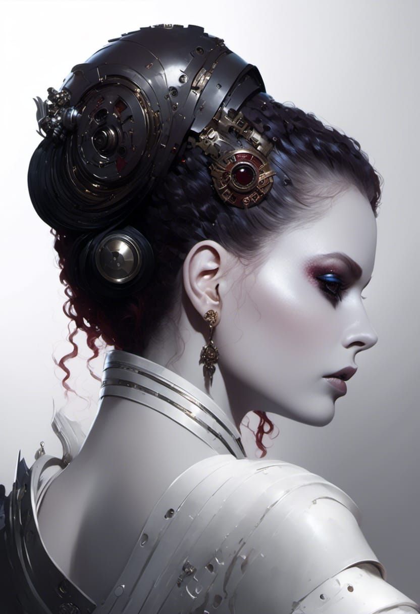 Warhammer 40k Sister of Silence Portrait