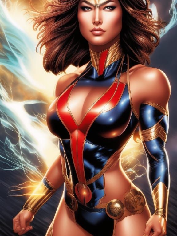 Itsuko the Muscular Japanese Superheroine