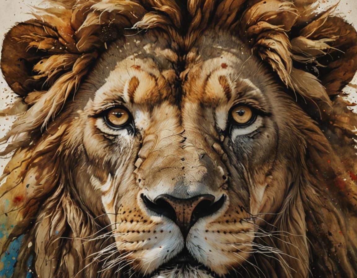 Majestic Lion of Judah