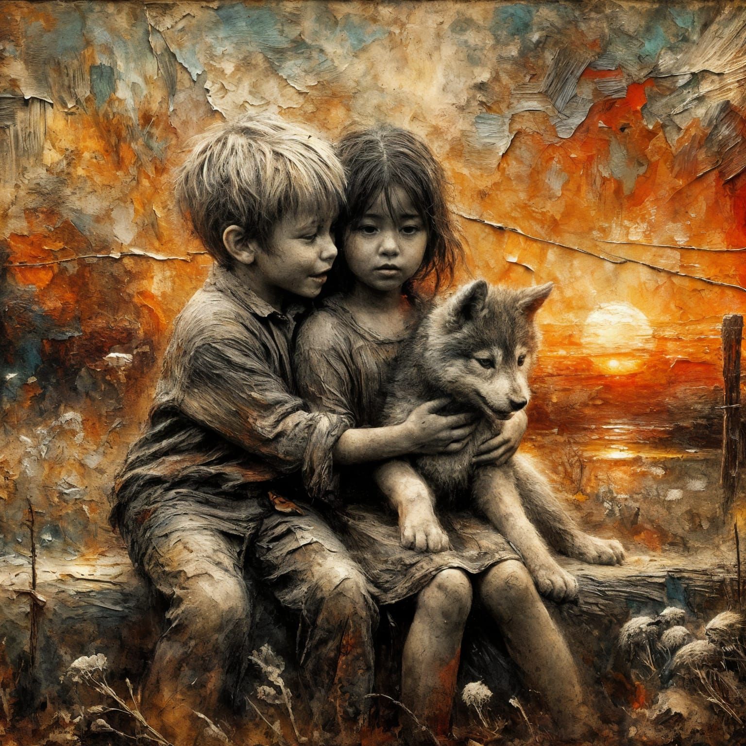 You can admire the wolf, but don't keep it in captivity.