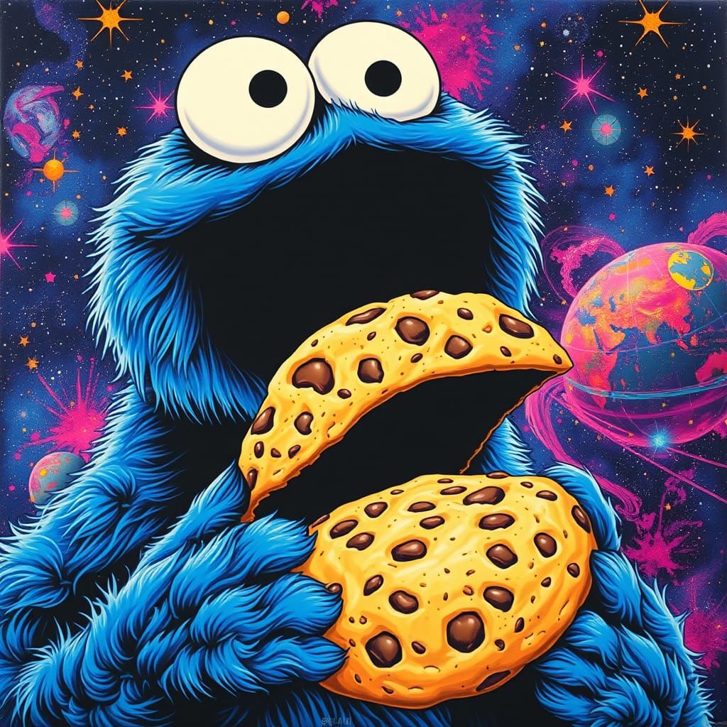 Cosmic Cookie Monster's Sweet Revelation in Zero Gravity