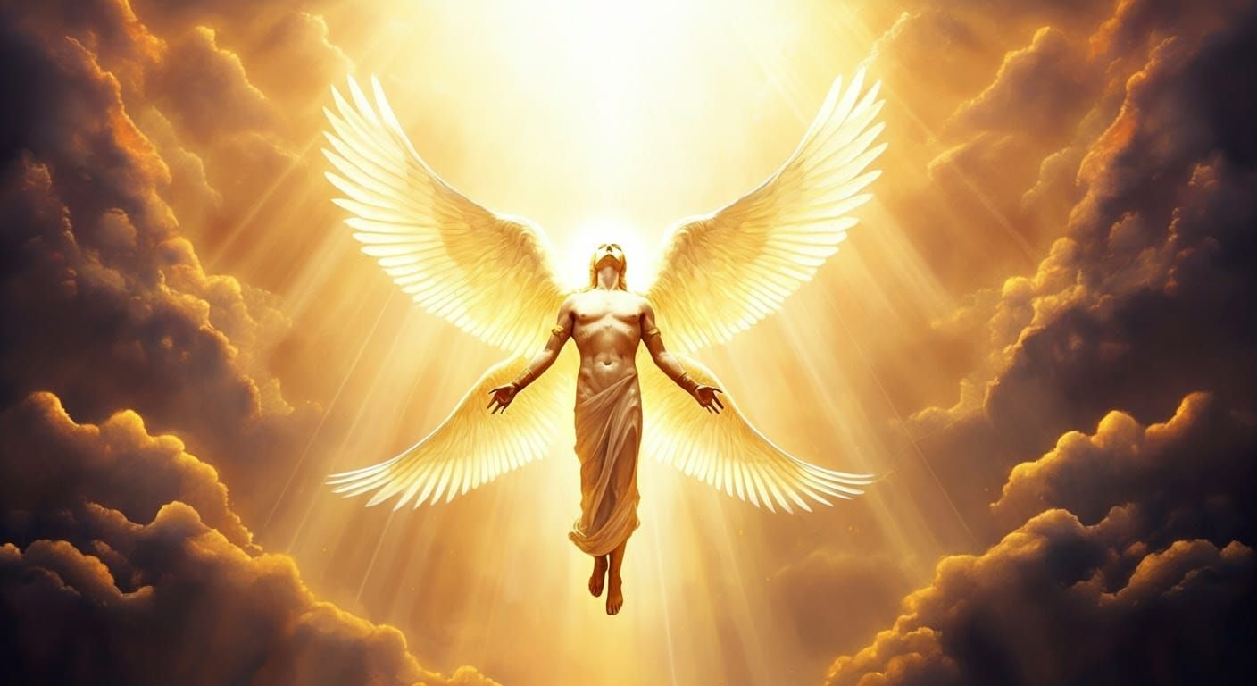 Ethereal Seraphim of Radiant Fire