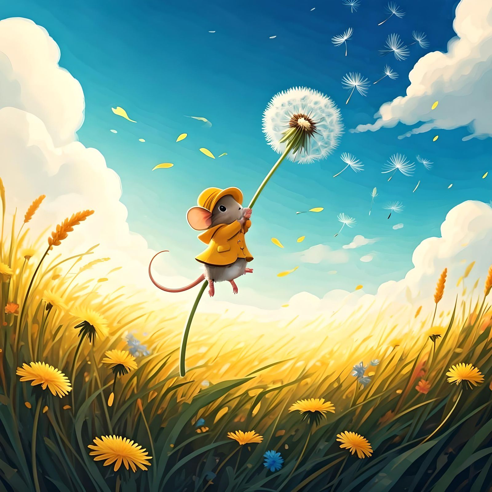 Uh, that's a really windy day, isn't it?