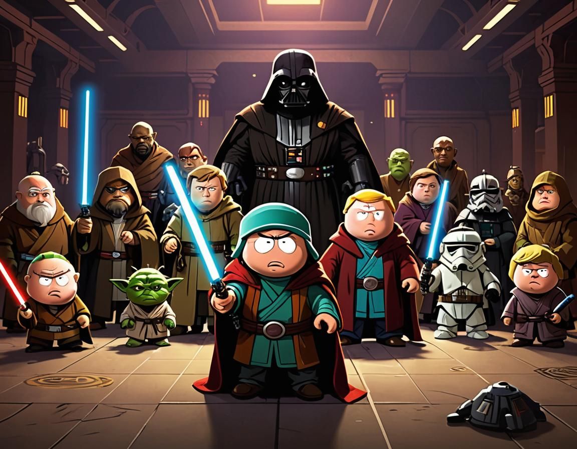 South Park Meets Star Wars: Epic Showdown