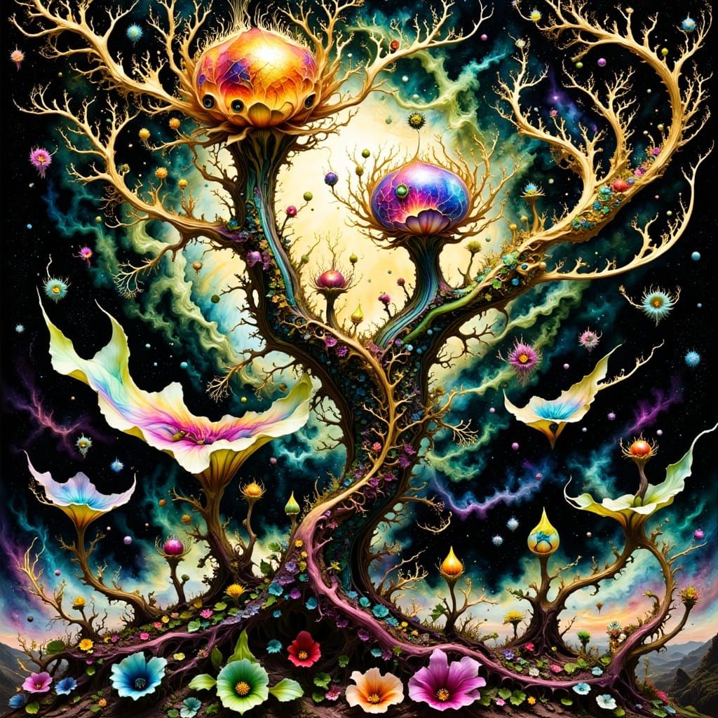 <lora:hyperkraximalismus:1.0> <lora:AmongTheDark:1.0> <lora:Intricacy Vibe:1.0> EXQUISITELY BEAUTIFUL STYLIZED SUN GRIDS...