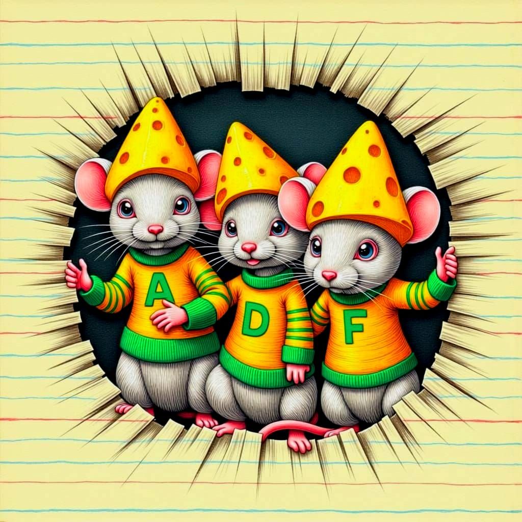 “Cheddar Chute: Packers Mice on the Move”