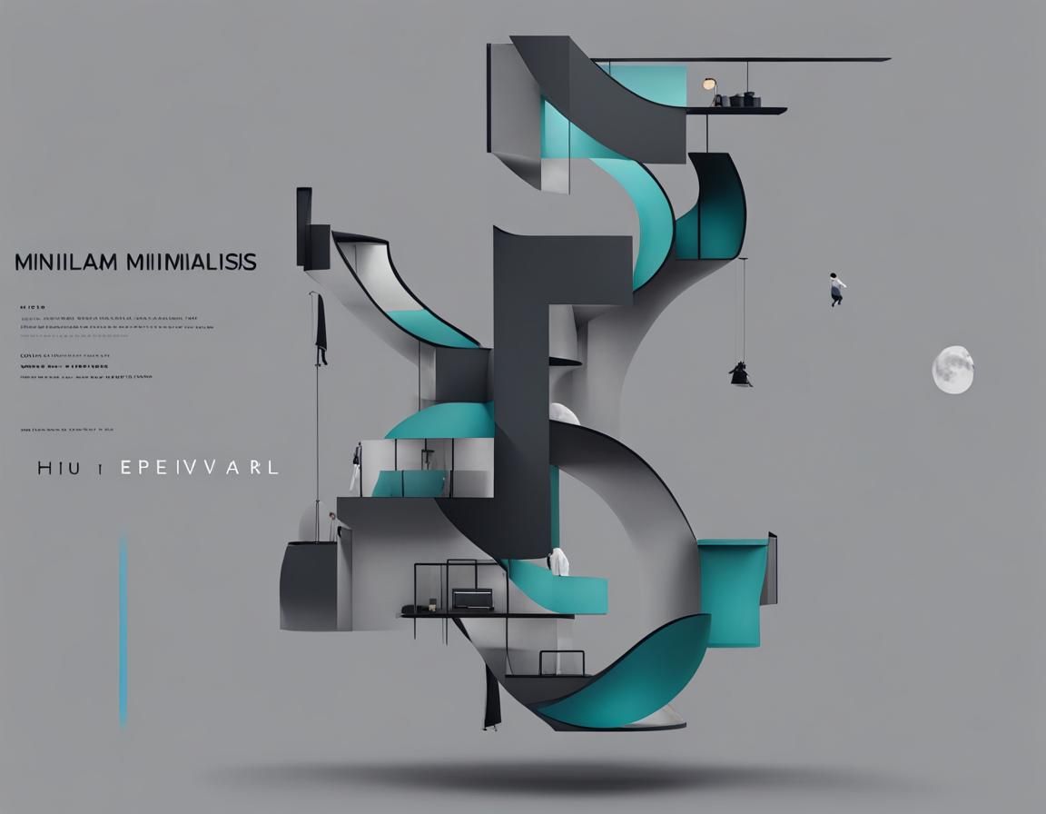 Abstract Minimalism Generated by AI