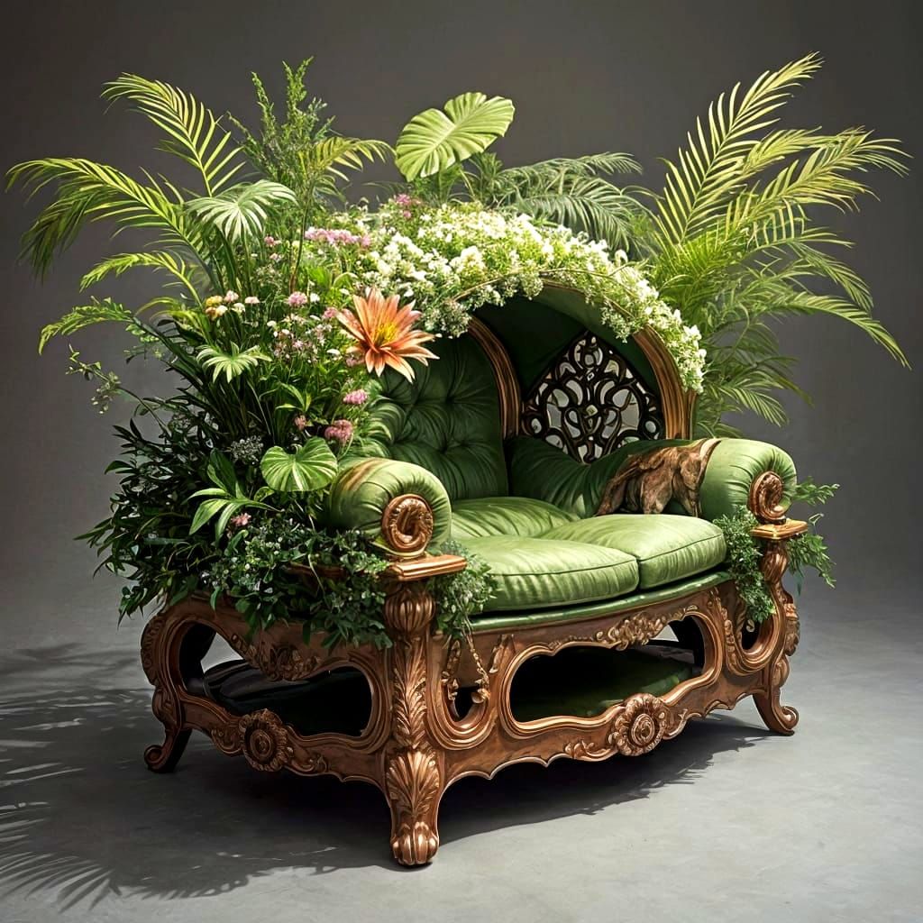 Surreal Furniture with Whimsical Organic Elements