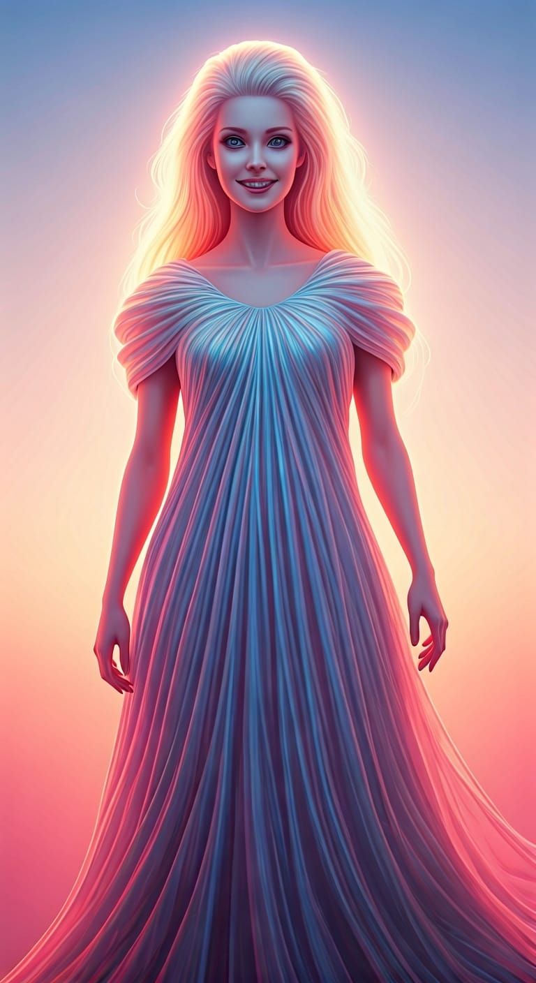 Eldritch Barbie Figure in Alien Sunlight