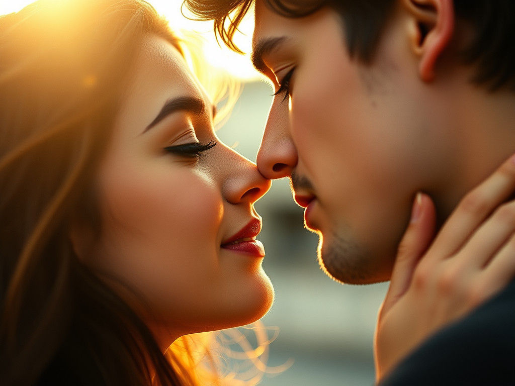 Soft Focus Romance in Warm Light