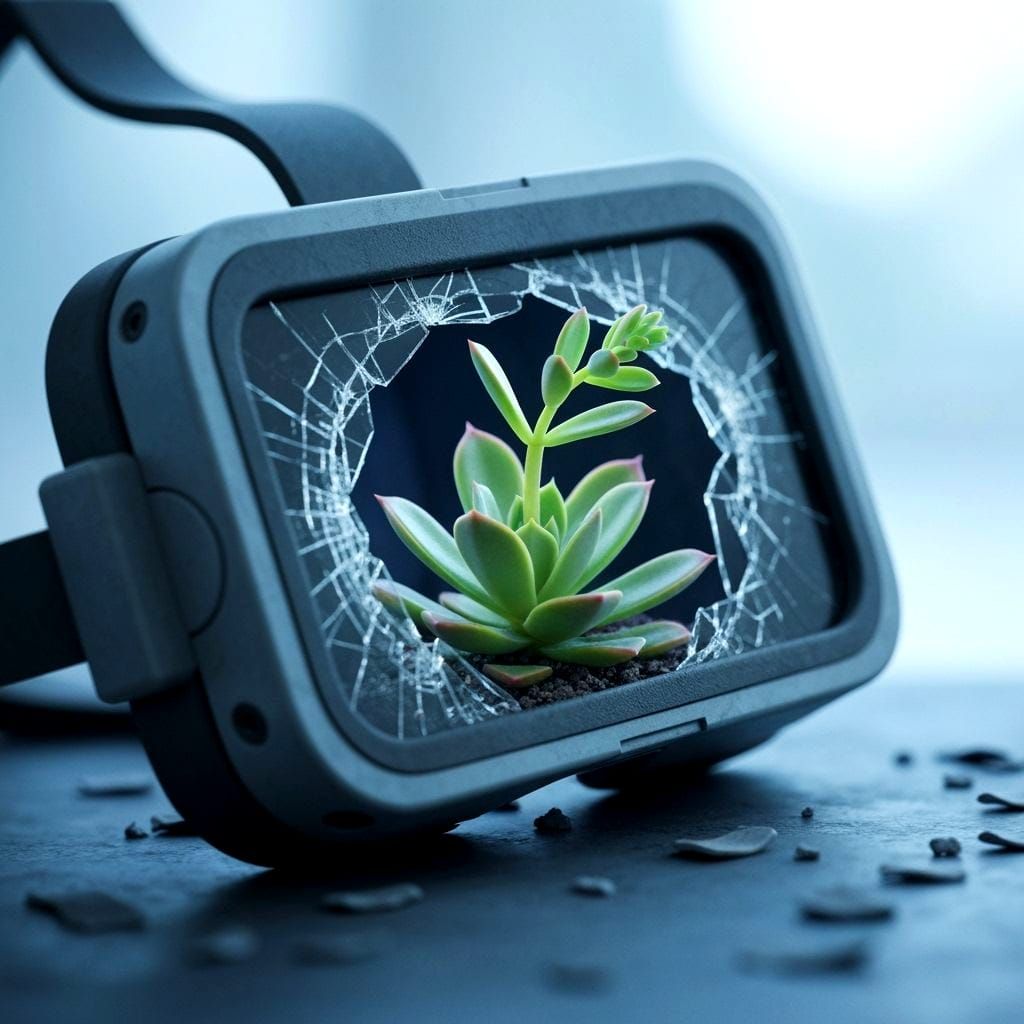 Succulent Reclaims Technology in Dystopian VR Headset