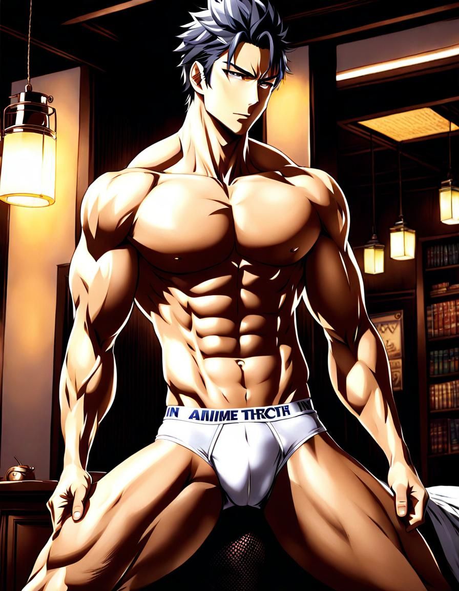 Anime Style Underwear Models