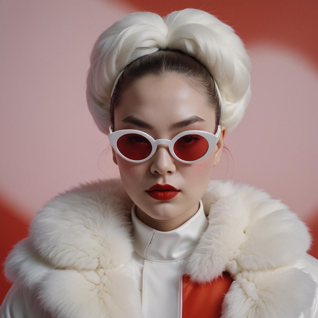 Surreal Portrait in David LaChapelle's Style