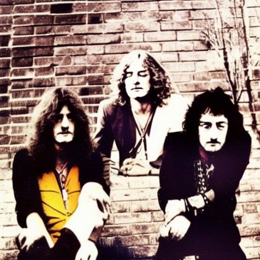 Disturbing Loab-Inspired Image of Led Zeppelin
