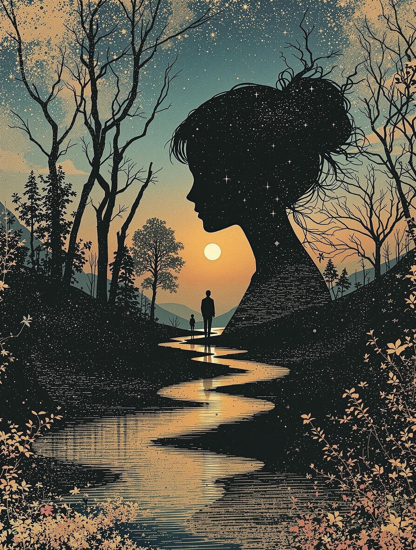 Liquified Embossing Liquified Silhouettes Liquified Tears