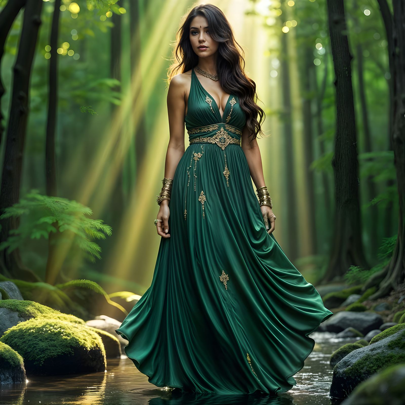 Kalliope closes her eyes for a moment, letting your request wash over her like the gentle caress of a summer breeze. Whe...