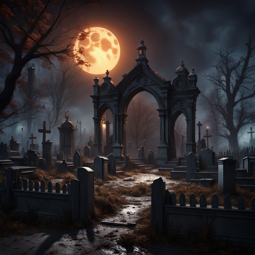 Spooky Graveyard