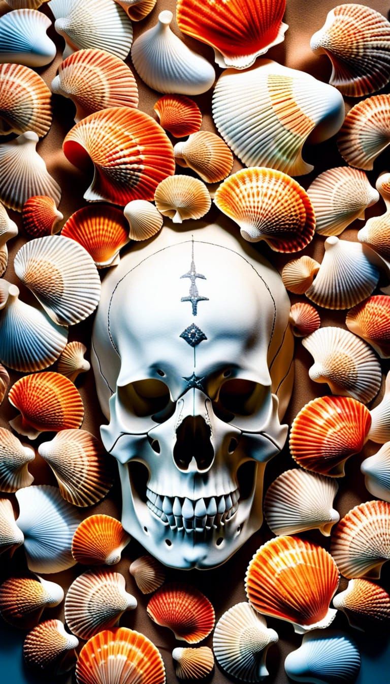 Skull and Shells