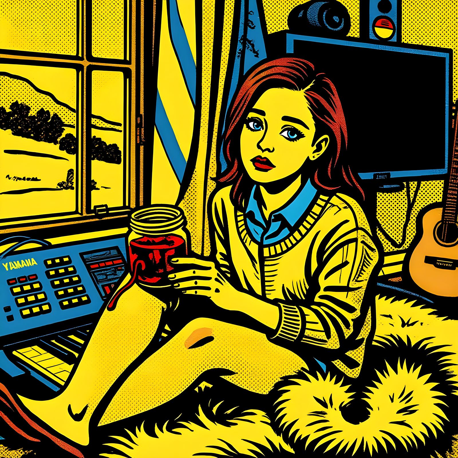 Underground Comix Style Art Generation