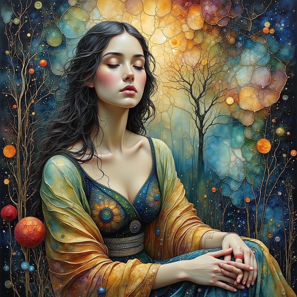 Goddess of Creation in the Quantum Continuum