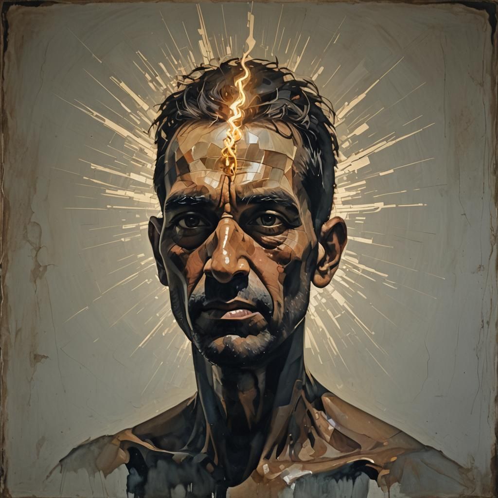 Abstract Brain Symbolizing the P=NP Problem