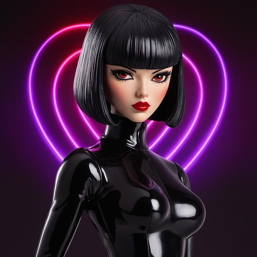 Image: Lady Sonia.  4.  (Relief-3-D)