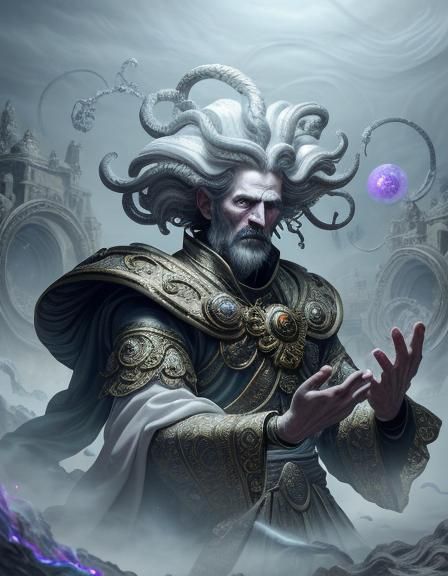 Baroque Science Fantasy God of Cruelty