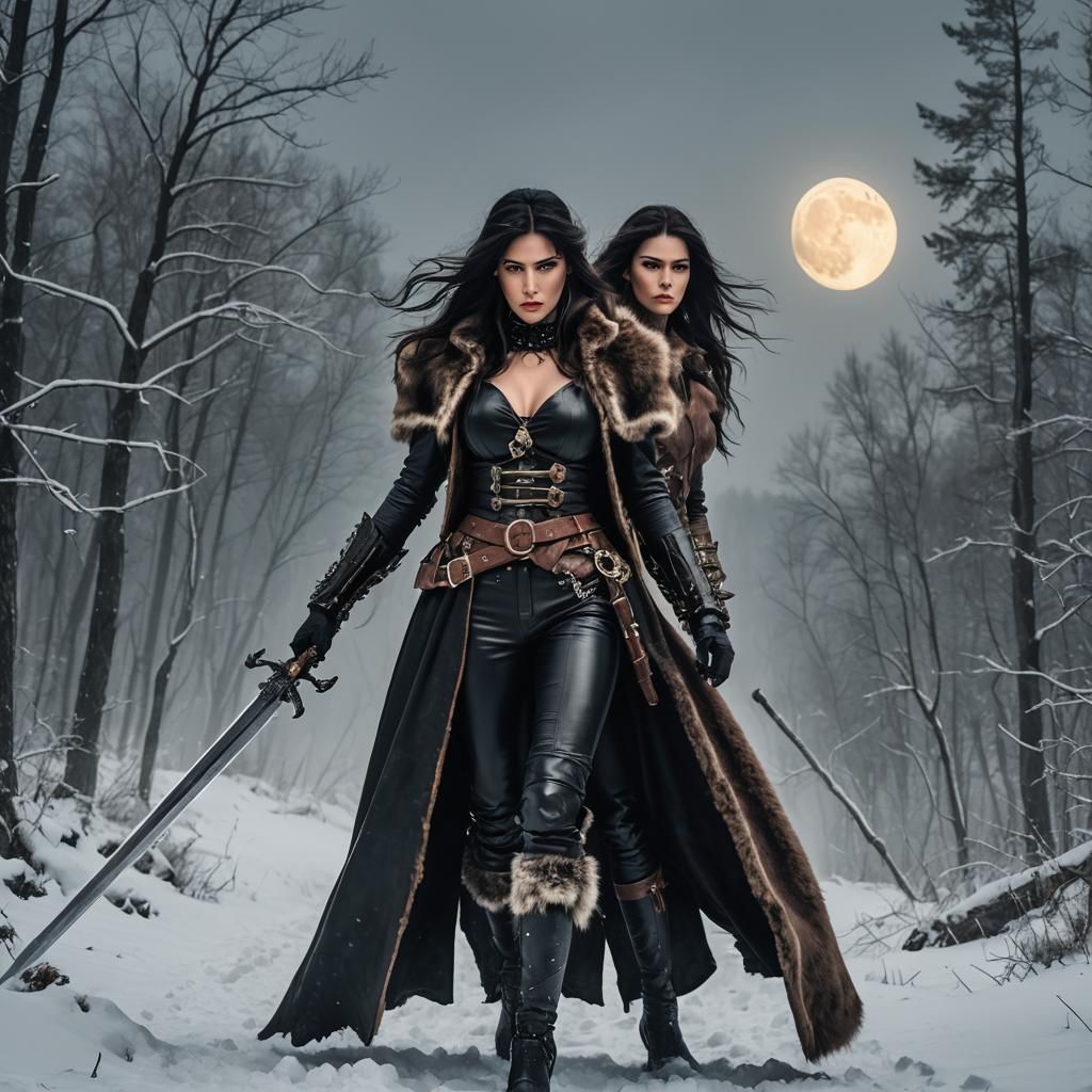 The vampire hunter sisters